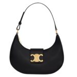 CELINE MEDIUM AVA TRIOMPHE BAG IN SMOOTH CALFSKIN TAN