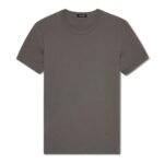 TOM FORD COTTON CREWNECK T SHIRT MILITARY GREEN