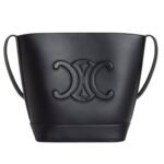 CELINE SMALL BUCKET CUIR TRIOMPHE IN SMOOTH CALFSKIN TAN