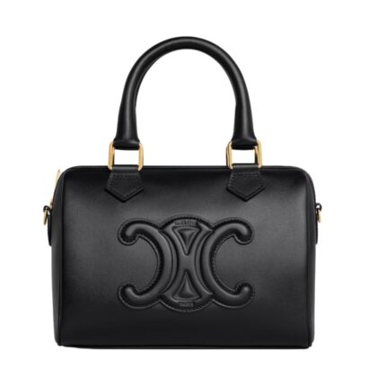 CELINE SMALL BOSTON IN SMOOTH CALFSKIN TAN