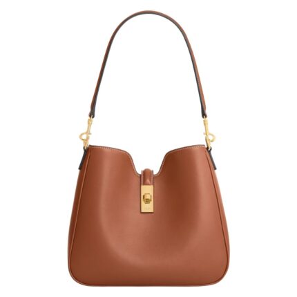 CELINE SMALL CAMILLE 16 SOFT BAG IN SMOOTH CALFSKIN SOFT PEACH