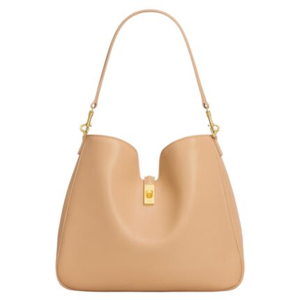 CELINE MEDIUM CAMILLE 16 SOFT BAG IN SMOOTH CALFSKIN BLACK