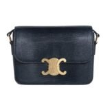 CELINE TEEN TRIOMPHE BAG IN LIZARD LIGHT LAVENDER