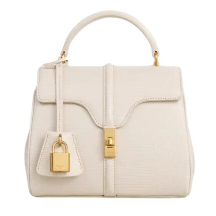 CELINE MINI 16 IN LIZARD RACING GREEN