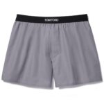 TOM FORD COTTON BOXERS LIGHT GREY