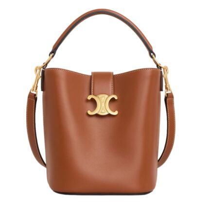 CELINE SMALL BUCKET LOUISE IN SMOOTH CALFSKIN BLACK