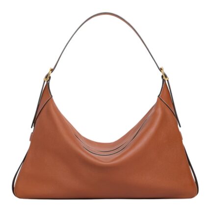 CELINE LARGE ROMY IN SUPPLE GRAINED CALFSKIN LIMESTONE
