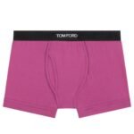 TOM FORD COTTON BOXER BRIEFS MAGENTA