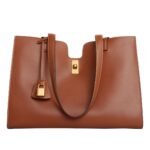 CELINE CABAS 16 SOFT IN SMOOTH CALFSKIN LIGHT STONE