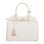 CELINE TEEN CONTI BAG IN SUPPLE GRAINED CALFSKIN WHITE