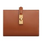 CELINE WALLET WITH COIN PURSE 16 IN SATINATED CALFSKIN TAN
