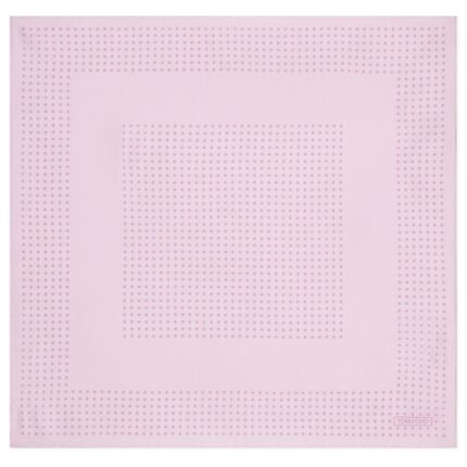 TOM FORD FRAMED POLKA DOT POCKET SQUARE LIGHT BLUE