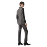 TOM FORD YARN DYED MIKADO ATTICUS JACKET GREY