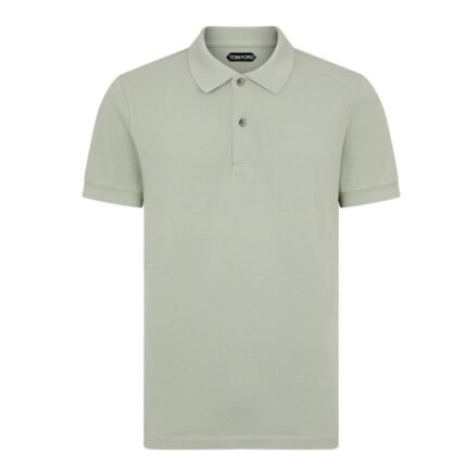 TOM FORD TENNIS PIQUET POLO MENTHOL