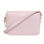 CELINE TEEN TRIOMPHE BAG IN SHINY CALFSKIN PASTEL PINK