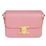 CELINE TEEN TRIOMPHE BAG IN SHINY CALFSKIN BRONZE