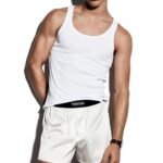 TOM FORD COTTON MODAL RIB TANK WHITE