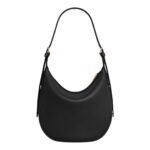 CELINE SMALL HELOÏSE CUIR TRIOMPHE BAG IN SUPPLE GRAINED CALFSKIN BLACK