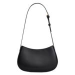 CELINE MEDIUM TILLY BAG IN SHINY CALFSKIN BLACK