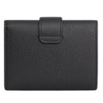 CELINE FINE WALLET VICTOIRE IN SUPPLE GRAINED CALFSKIN BLACK