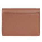 CELINE CARD HOLDER WITH FLAP TRIOMPHE IN SHINY CALFSKIN BRONZE