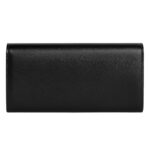 CELINE LARGE WALLET TRIOMPHE IN SHINY CALFSKIN BLACK