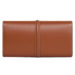 CELINE LARGE WALLET 16 IN SATINATED CALFSKIN TAN