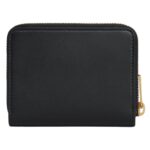 CELINE COMPACT ZIPPED WALLET CUIR TRIOMPHE IN SMOOTH CALFSKIN BLACK