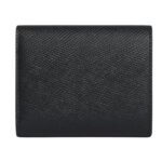 CELINE SMALL TRIFOLD WALLET IN GRAINED CALFSKIN BLACK