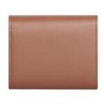 CELINE SMALL FLAP WALLET TRIOMPHE IN SHINY CALFSKIN BRONZE