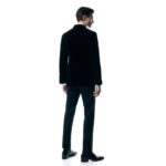 TOM FORD FLUID VELVET SHELTON COCKTAIL JACKET BLACK