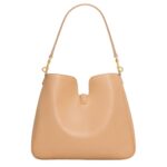 CELINE MEDIUM CAMILLE 16 SOFT BAG IN SMOOTH CALFSKIN LIGHT SAND