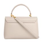 CELINE TEEN NINO BAG IN SMOOTH SATINATED CALFSKIN PALE BEIGE