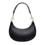 CELINE MEDIUM AVA STRAP BAG IN SMOOTH CALFSKIN BLACK