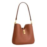 CELINE SMALL CAMILLE 16 SOFT BAG IN SMOOTH CALFSKIN TAN