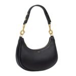 CELINE MEDIUM AVA STRAP BAG IN SMOOTH CALFSKIN BLACK