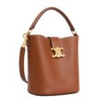 CELINE SMALL BUCKET LOUISE IN SMOOTH CALFSKIN TAN