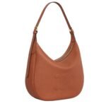 CELINE LARGE HELOÏSE CUIR TRIOMPHE BAG IN SUPPLE GRAINED CALFSKIN TAN