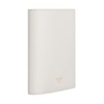 CELINE COMPACT WALLET TRIOMPHE CHARMS IN GRAINED CALFSKIN RICE