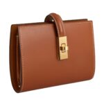 CELINE WALLET WITH COIN PURSE 16 IN SATINATED CALFSKIN TAN