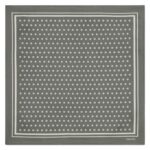 TOM FORD POLKA DOT SQUARE DESIGN POCKET SQUARE AVIAN BLUE