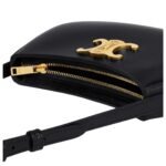 CELINE MEDIUM TILLY BAG IN SHINY CALFSKIN BLACK