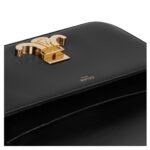 CELINE SHOULDER BAG CLAUDE IN SHINY CALFSKIN BLACK