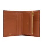 CELINE WALLET WITH COIN PURSE 16 IN SATINATED CALFSKIN TAN
