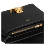 CELINE TEEN NINO BAG IN SUPPLE GRAINED CALFSKIN BLACK
