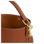 CELINE SMALL BUCKET LOUISE IN SMOOTH CALFSKIN TAN