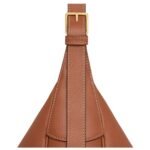 CELINE LARGE HELOÏSE CUIR TRIOMPHE BAG IN SUPPLE GRAINED CALFSKIN TAN