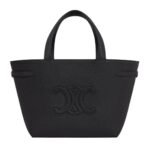 CELINE MINI CABAS ANAIS CUIR TRIOMPHE IN GRAINED CALFSKIN PALE BEIGE
