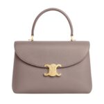 CELINE MEDIUM NINO BAG IN SUPPLE GRAINED CALFSKIN BRONZE