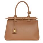 CELINE CONTI BAG IN SUPPLE GRAINED CALFSKIN TAN